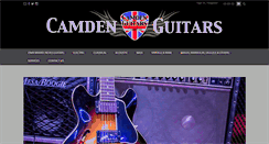 Desktop Screenshot of camdenguitars.com